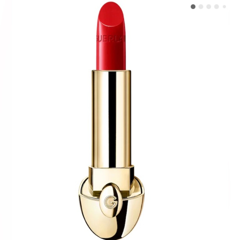 Brand new never used Guerlin Rouge G lipstick and double mirror case